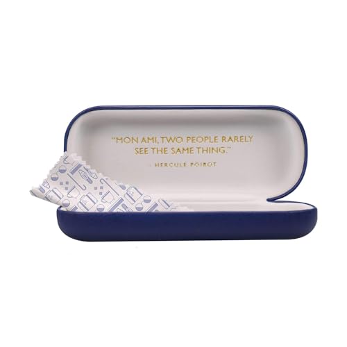Agatha Christie Étui à lunettes Mon ami cadeau original pour amoureux des livres