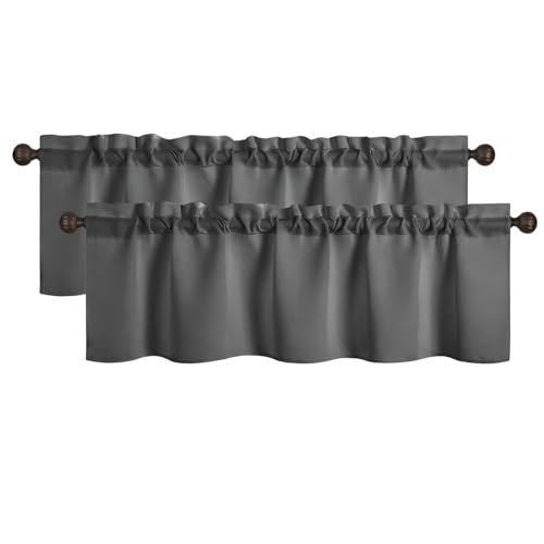 Easy Home Window Valance Curtain Rod