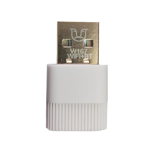 Image of USB WiFi Bluetooth Adapter, 600Mbps Dual Band 2.4 /5Ghz Wireless Network External Receiver, Mini WiFi Dongle for PC /Laptop /Desktop (600 MBPS Dual Band + Bluetooth)