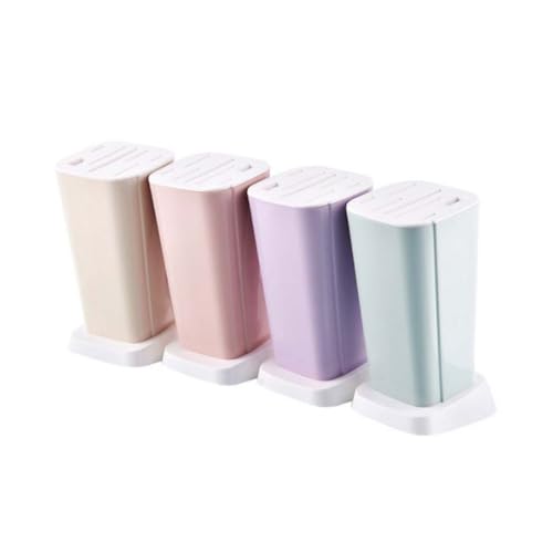 HOLIDYOYO Neoclassical Kitchen Knife Rack Pp Material Sturdy and Inserted Holder Storage Rack Easy to Clean and Maintain
