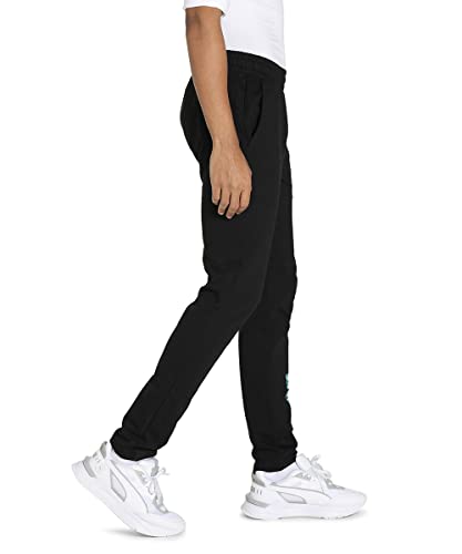 Image of Puma Men's Regular Fit Mid Rise Track Pant