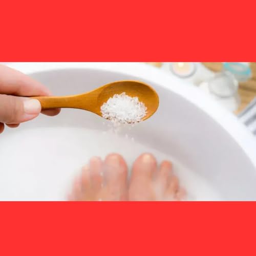 Image of Epsom Bath Salt Crystal and Bath | For refreshing bath soak, relieves aches & pain - 1KG