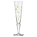 RITZENHOFF Goldnacht Duett 6261001 Champagne Glass 200 ml Set of 2 with Real Gold Made in Germany