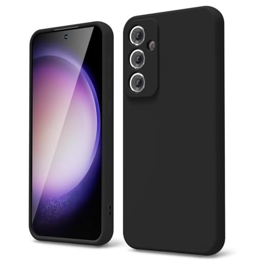 Capa Capinha Tpu Silicone Fosca para Samsung Galaxy S23 FE 5G Tela de 6.4 Case com Interior Macio - Proteja com Elegância e Conforto (Preta)