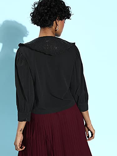 Image of Rare Women's Solid Regular Fit Blouse