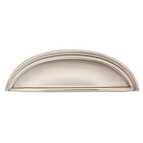 Sonoma Cabinet Hardware Montana Pull Bin Cup Handle Brushed Satin Nickel/Stainless Steel 3" Betweeen Screw Holes Custom Kitchen #TOP7