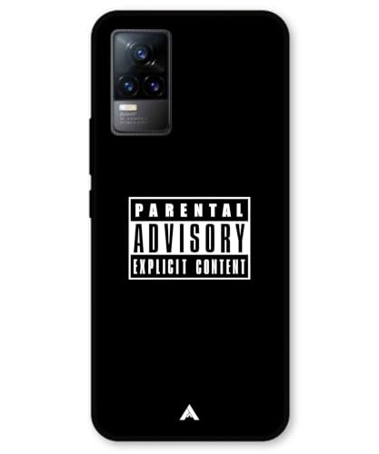 Image of Premium Explicit Case for Vivo Y73 Soft-Touch Metal TPU Back Cover, Shockproof, Designer, Aesthetic Mobile Phone Case (Glossy Finish)