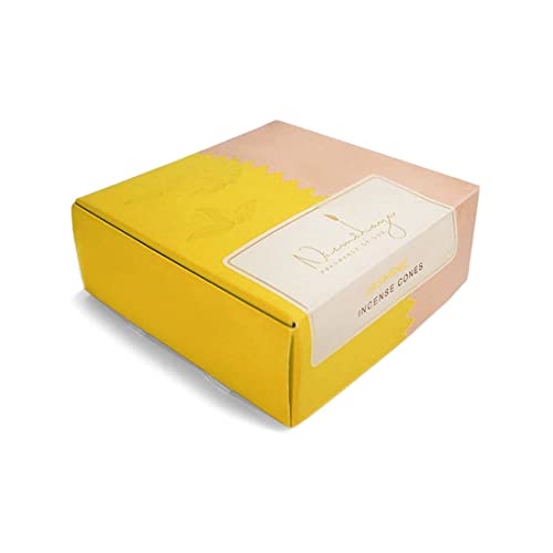 Nirmalaya 100% Natura Jasmine Backflow Refill Pack Incense Cones | backflow Incense Cones | backflow Incense Cones for Fragrance | backflow dhoop Cone | 40 Cones per Pack