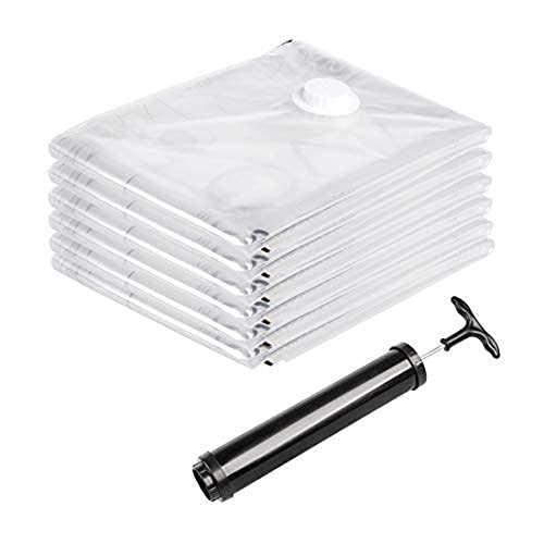 Levivo Bolsas de Vacío XXL para Ropa y Edredones, Juego de 6 Piezas