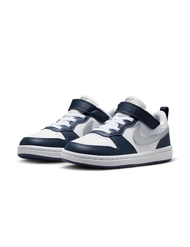 Image of Nike Unisex Kids' Court Borough Low Recraft Shoes - Boys Girls Todders & Baby Sneakers