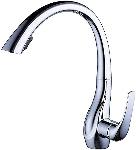 Robinet d'évier de cuisine extractible pour une pièce moderne