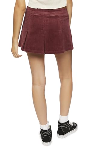 Forever 21 Women's Pleated Corduroy Mini Skirt4