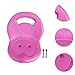 Aymzbd Kids Tricycle Seat Replacement, Accessories with Handle Screw Trikes Seat Saddle Comfortable Low Back Thickened for Children, Pink