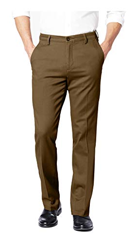 Dockers Men s Slim Fit Easy Khaki Pants, Tobacco, 32Wx30L