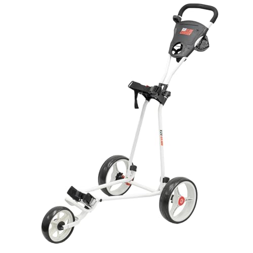 Longridge Uni Golf Trolley Eze Glide Cruiser, Weiß - 8