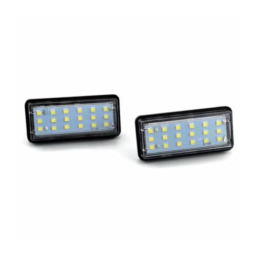 Luz de matrícula LED para Lexus sin error en cuadro soluciona parpadeo lado derecho 2