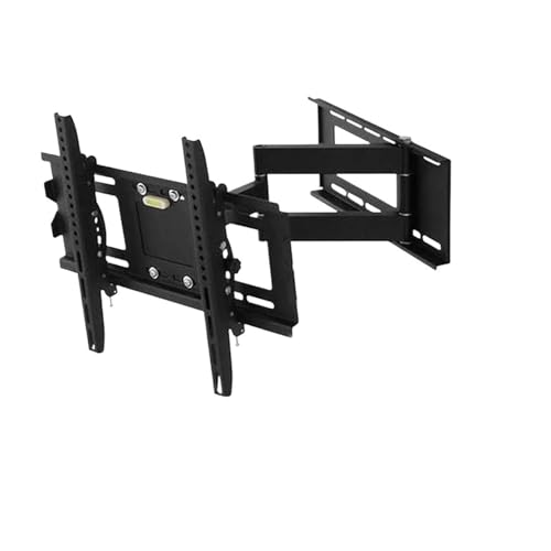 Support TV mural articulé pour éviter la fatigue oculaire sur grand écran 55 pouces