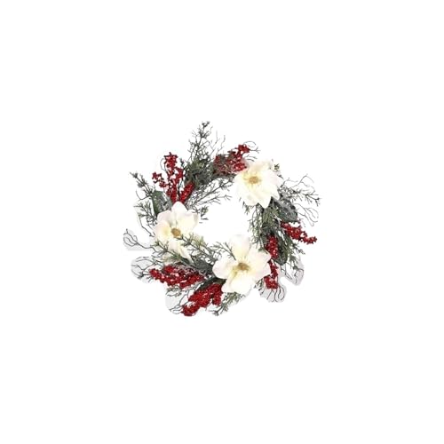 Couronne de Noël résistante pour décorations extérieures de porte