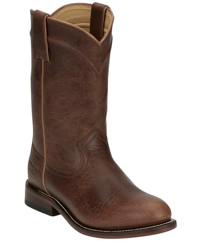 Justin Women's Holland 10'' Roper Western Boot Round Toe