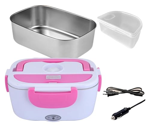 �d�C�ٓ����A�d�C�����`�{�b�N�X�A�d�M�ٓ����A �d�C�����`�{�b�N�X�t�[�h�q�[�^�[ �ƒ�p �I�t�B�X�p 1.2L �X�e�����X�X�`�[���e��A�t�H�[�N�A�X�v�[���t��(Pink)