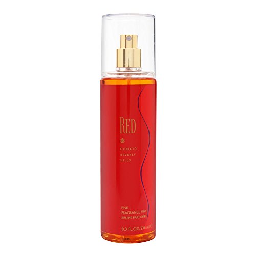 Red By Giorgio Beverly Hills Body Mist 8 Oz