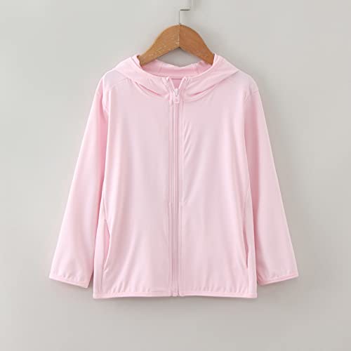 Toddler Sun 𝐏rotection Hoodie Jacket UV 𝐏rotection Sunscreen Clothing Summer Lightweight Breathable Outwear Coat3
