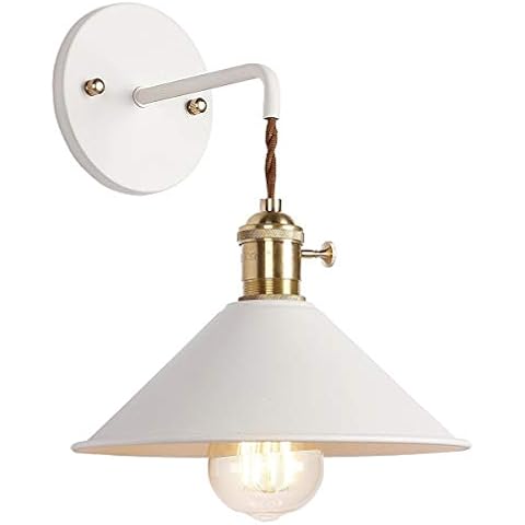 Azanaz Vintage lámpara de pared Reto aplique E27 Cover