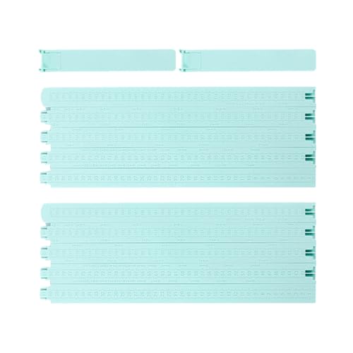 Regla decorativa para medir la altura infantil en pared con ABS de 2 piezas