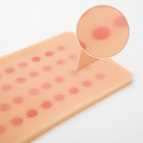 Image of 2PCS Injection Training Pads, 32 Points Skin Test Module Skin Test pad for Medical Education
