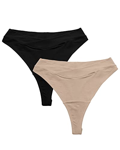 String de maternité pour le yoga et le quotidien Kindred Bravely en bambou ultra-doux lot de 2