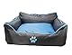 Nobby 61823 Komfortbett eckig Classic Reno hellblau L x B x H: 52 x 41 x 16 cm