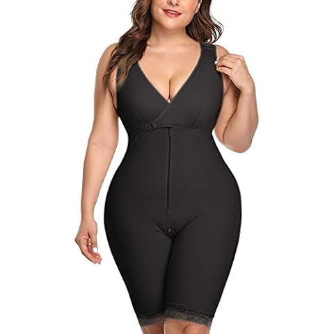 RIBIKA Women Slimming Bodysuit Underwear Butt Lifter Plus Size Shapewear Full Body Shaper Cover