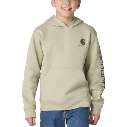 Image of Carhartt Boys Long Sleeve Hooded Sweatshirt