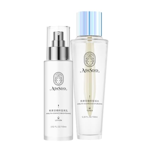 AIN.SDD Arbutin Essence Moisturizing SKIN CARE two-piece / Arbutin Essence Moisturizing Toner 150ml / Arbutin Essence Moisturizing Lotion 100ml