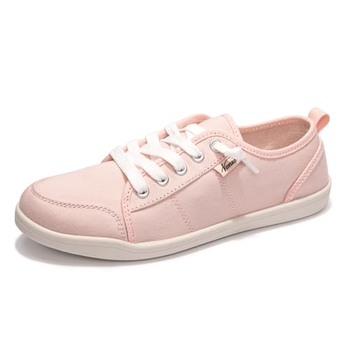Image of Womens Slip On Shoes, Casual Canvas Tennis Sneaker Shoes