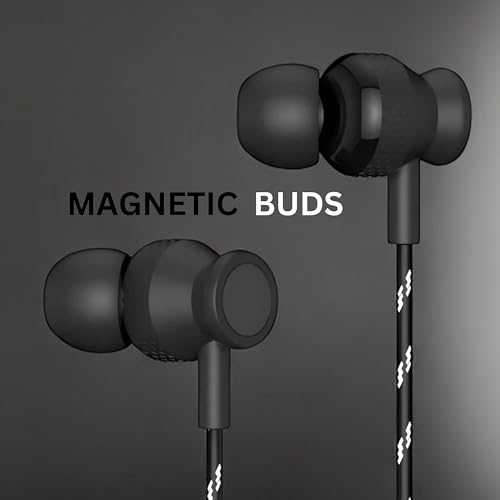 Image of Noise 3.5mm Wired Earphone with Powerful HD Mic for Clear Sound, in-Line Volume Controller & Noise Cancellation Compatible with only 3.5mm Jacks in Mobiles- Black