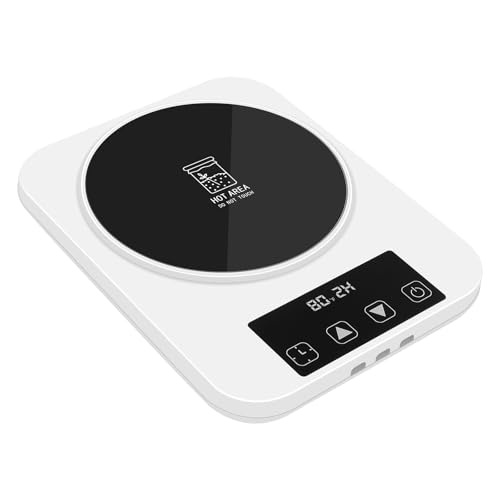 Sourdough Starter Warmer with Memory Function– 1°F Precision Temperature Control (70–100°F), Auto On/Off, 12-Hour Timer, Fits sourdough starter Jars Up to 40oz for Home Baking and Fermentation.