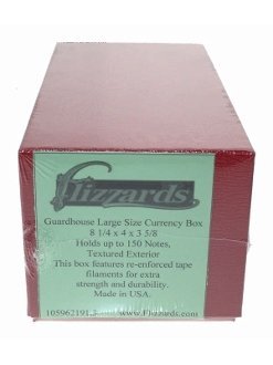Caja Roja Grande para Billetes 8.25x4x3.62 miniatura 1