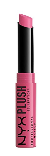 NYX Professional Makeup Plush Gel Lipstick, Air Blossom, 0.05 Ounce