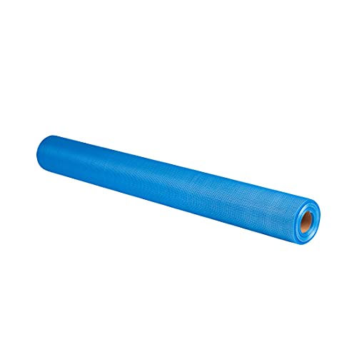 Image of ECHOtape ME-W8306 Self-Adhesive Stucco Fiberglass Mesh Tape for Profiles and Trims | Outdoor Construction Tape | Drywall Repair | Mesh Contactor | Blue or White | 36 in x 150 yds