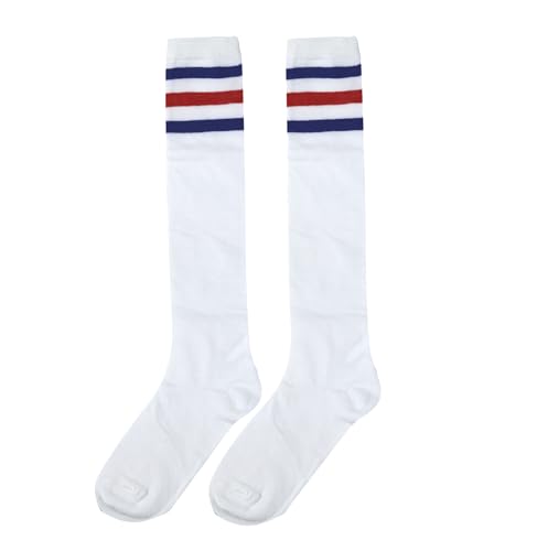 Bestjybt Womens Stripes Knee High Tube Socks Casual Athletic Socks Sport Socks3