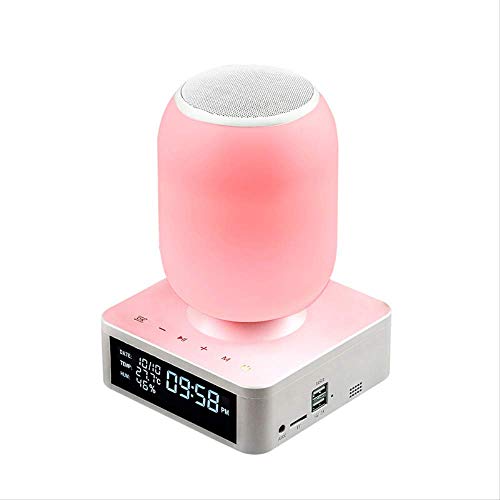 Digital Radio Wecker Led Augenschutz Licht Wireless Smart App Musik Nachttischlampe Led Alarm Licht