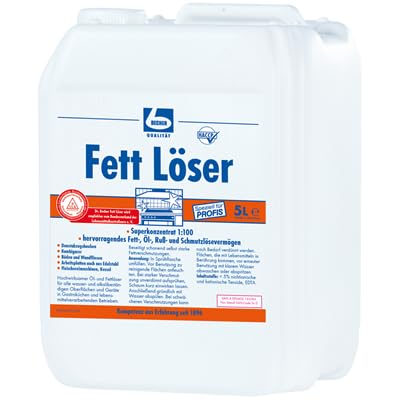 2 x Fettlöser flüssig - 5 l Kanister