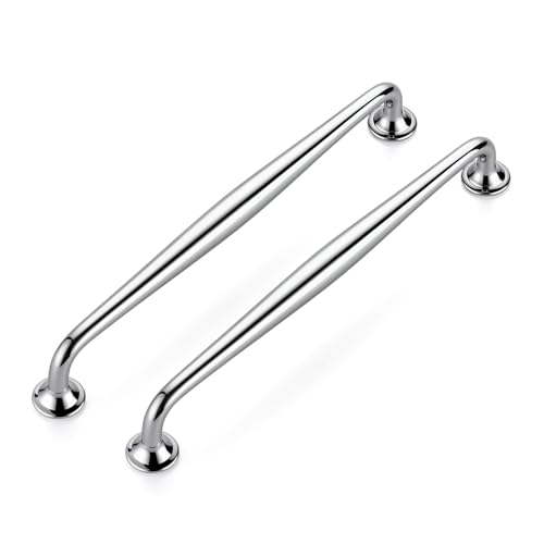 Image of Ravinte 10 Pack 7-1 /2 Inch Polished Chrome Kitchen Cabinet Handles Solid Zinc Alloy Cabinet Pulls Cupboard & Drawer Handles