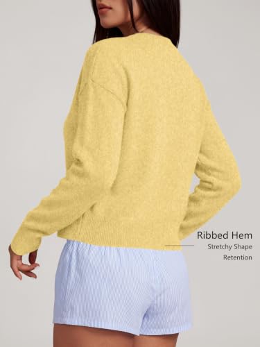 Image of Trendy Queen Cropped Cardigan Sweaters for Women Fall Fashion Clothes 2026 | Lightweight Knit Button-Down, Y2K Open-Front Layering Piece for Fall, Spring & Office Wear