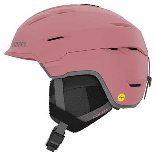 Giro Tenaya Spherical - Casco de esquí - Casco de snowboard para mujeres y jóvenes - Rosa mate - M (55,5-59 cm)