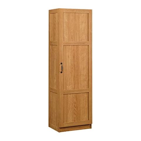 Sauder Storage Cabinet, Highland Oak Finish Cover