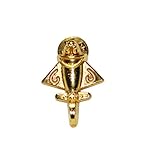 Pre-Columbian 24k Gold Plated Lapel Pin | Ancient Aliens Columbian Airplane Gold Lapel Pin | Gold Lapel Pin Unisex Jewelry | Quimbaya Lapel Pin | Ancient Aliens Lapel Pin A