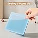 Silicone Freezer Tray for Soup Ice Cubes: 2-Cup Freezing Trays with Lid for Meal Prep - 4Pack Silicon Soup Portion Freeze Tray Make Stock Souped Ice Cube