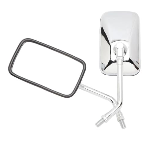 Espejo retrovisor para motocicleta ciclomotor quad y scooter con rosca rectangular 10mm 3